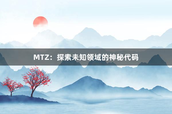 MTZ：探索未知领域的神秘代码