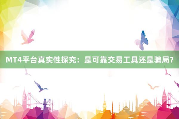 MT4平台真实性探究：是可靠交易工具还是骗局？